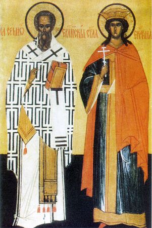 Святитель Симеон Иерусалимский и великомученица Екатерина