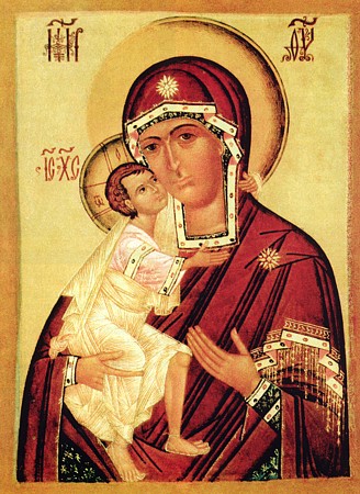 Балыкинская икона Божией Матери.  Икона Богородицы Феодотьевская.