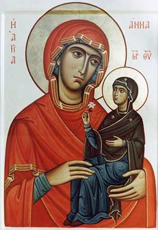 Анна мать Пресвятой Богородицы