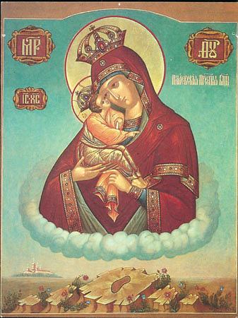 Икона Божией Матери Почаевская
