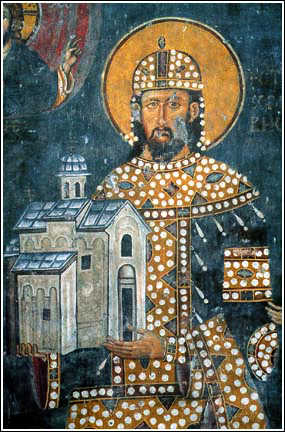 Святой Драгутин (в иночестве Феоктист) ,король Сербский, преподобный