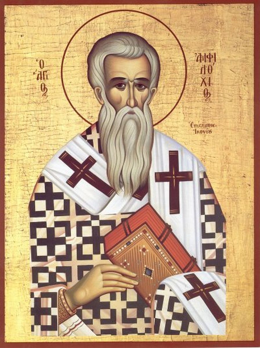 Картинки по запросу икона святителя амфилохия иконийского
