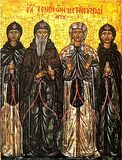 Преподобный Ксенофонт, Мария и их чада Иоанн и Аркадий