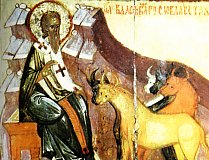 Священномученик Власий, епископ Севастийский.