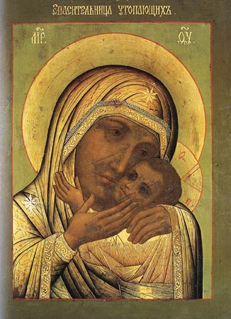 Икона Божией Матери ''Спасительница утопающих''