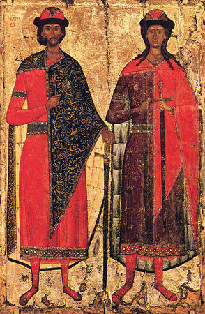 Мученики благоверные князья Борис и Глеб Ib3536