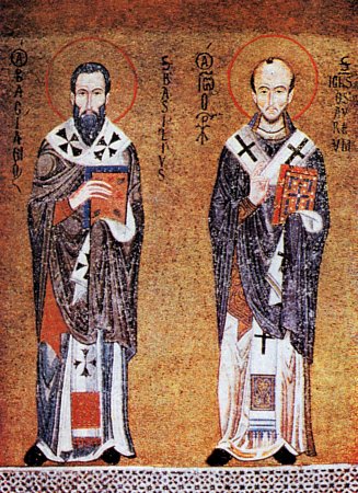 Василий Великий и Иоанн Златоуст