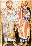 Апостолы Лука и Симон