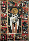 Святой Николай Чудотворец с житием