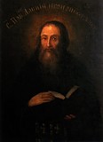 Преподобный Алипий, иконописец Печерский