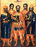 Севастийские мученики. Евстратий, Авксентий, Евгений, Мардарий и Орест