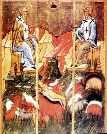 Святители Спиридон Тримифунтский и Власий Севастийский
