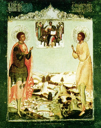 Святые мученики Уар и Артемий Веркольский