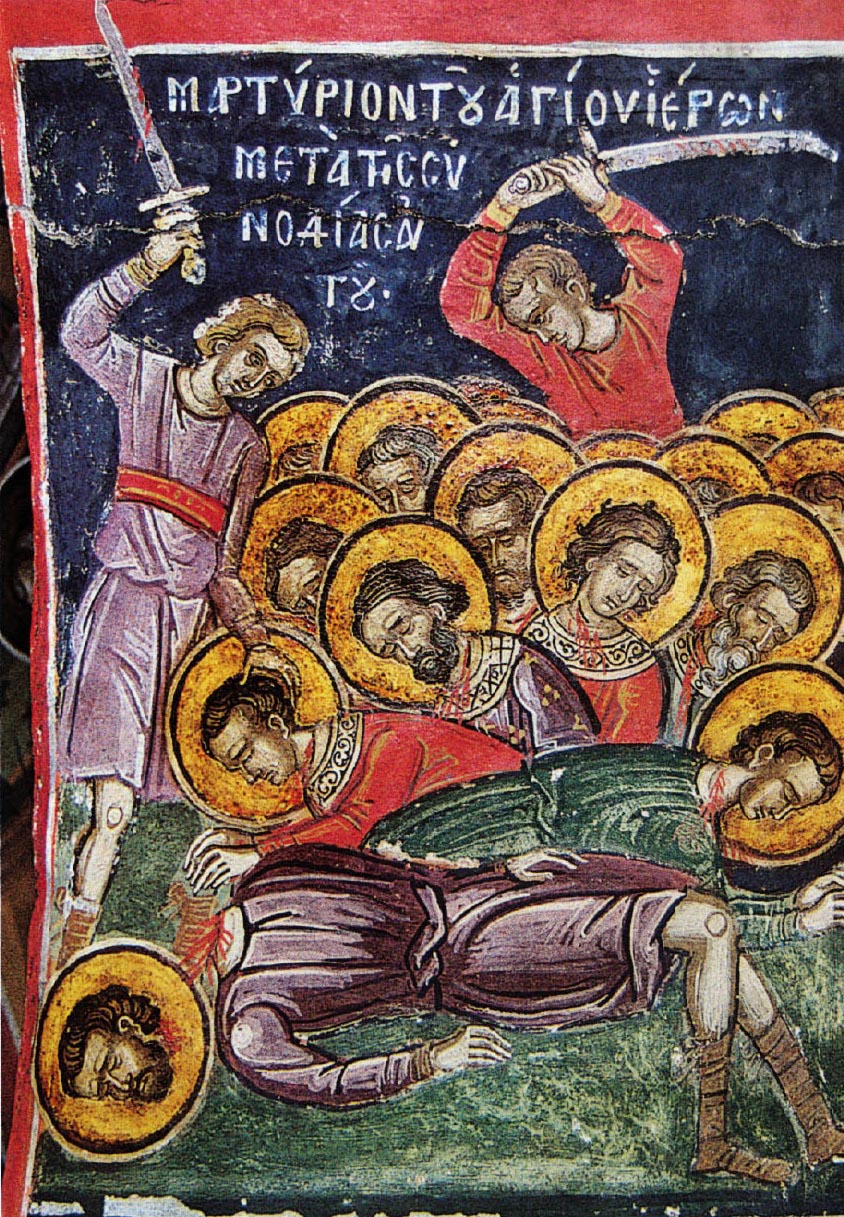 Les 33 martyrs de Mélitène