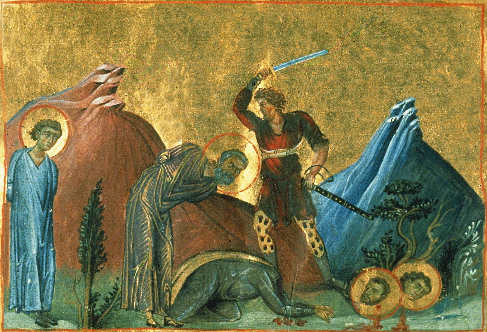 Saints martyrs Nazaire, Gervais, Protais et Celse (54-68)
