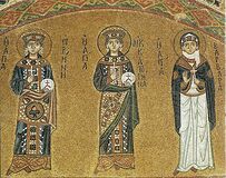 Великомученицы Ирина, Екатерина и Варвара.