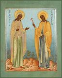 Свв. Марфа и Мария, сестры праведного Лазаря